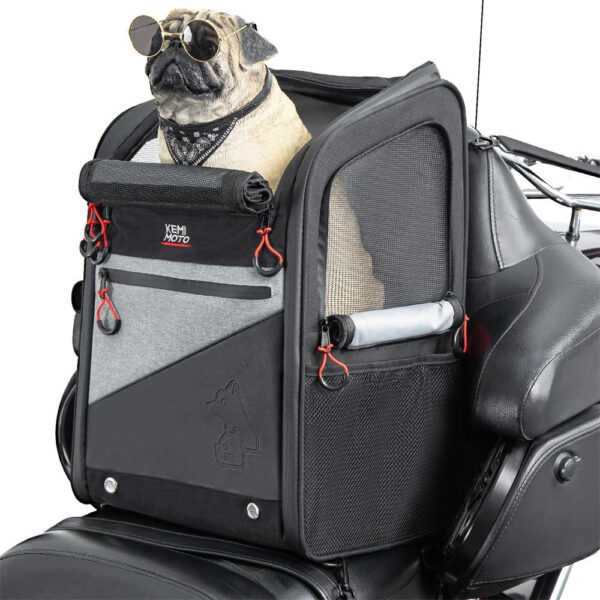 Faltbare Motorrad Haustier Hunde/Katzen Transporttaschen – Bild 3