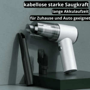 Kabelloser Handstaubsauger für Autos