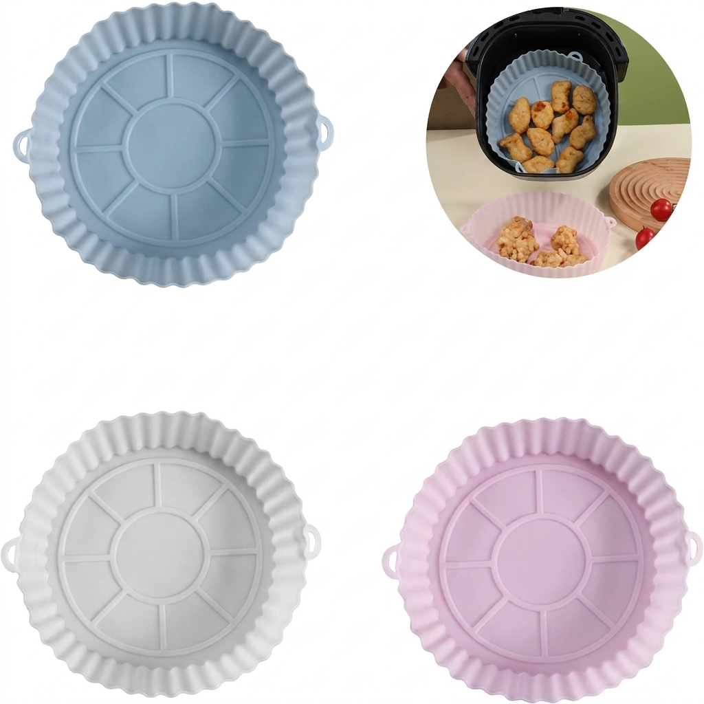 Silikon-Backblech für die Heißluftfritteuse – wiederverwendbar – Bild 9