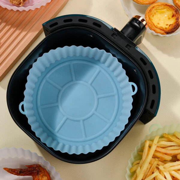 Silikon-Backblech für die Heißluftfritteuse – wiederverwendbar – Bild 2