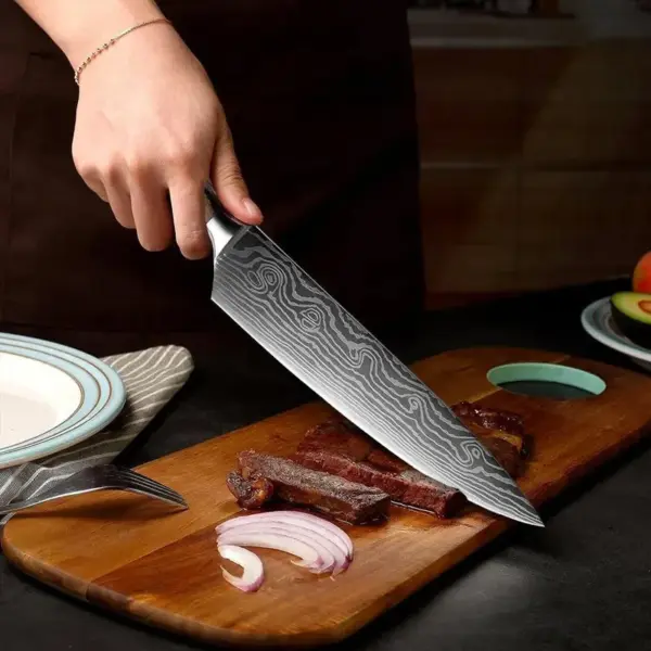 Professionelle japanische Messerset – Bild 10