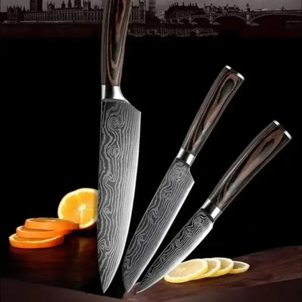 Professionelle japanische Messerset – Bild 4