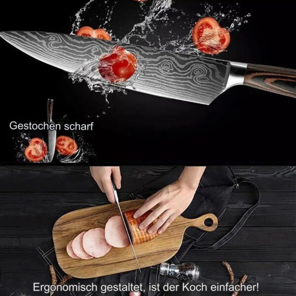 Professionelle japanische Messerset – Bild 3