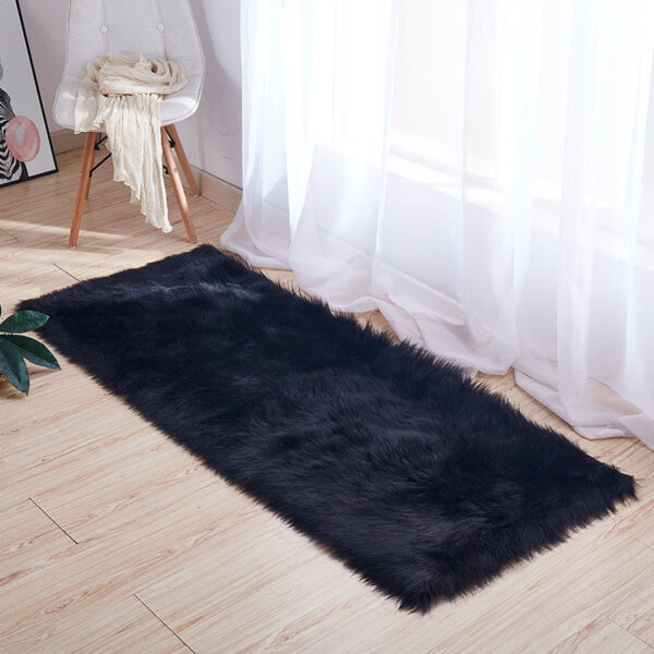 Flauschige Schlafzimmer-Teppiche, ultraweicher Kunstpelz-Teppichbereich – Bild 10
