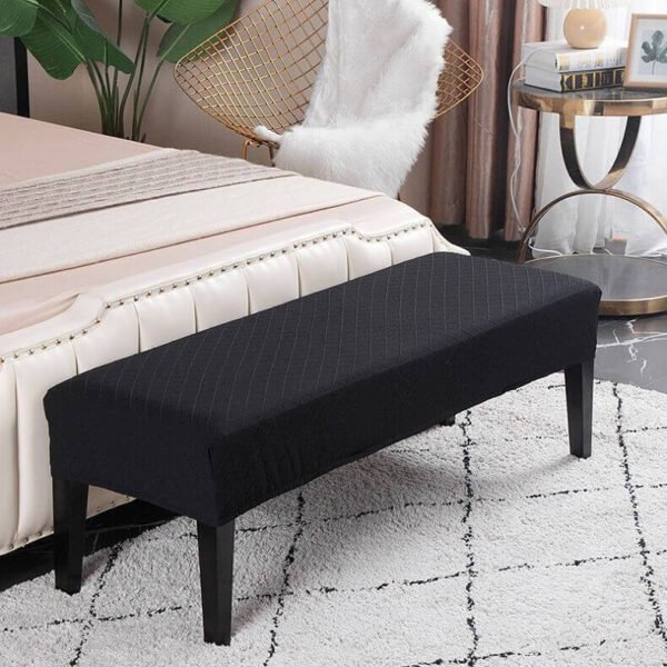 Stretch Jacquard Esszimmerbankbezüge