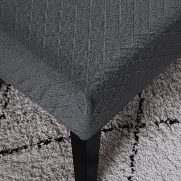 Stretch Jacquard Esszimmerbankbezüge – Bild 3