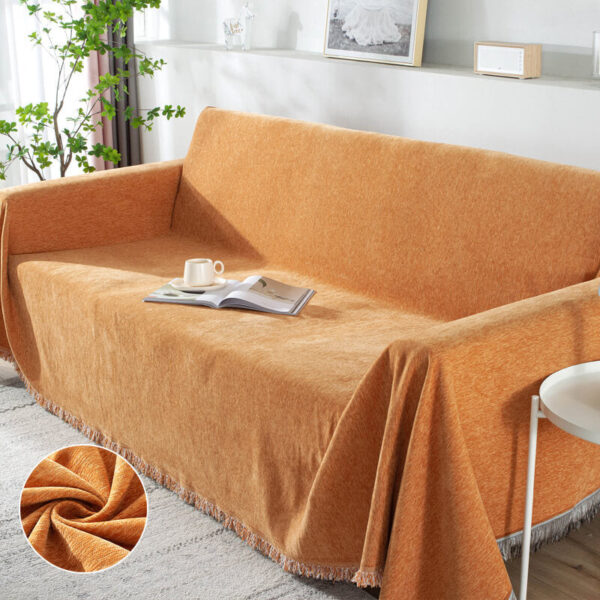 Staubdichte Sofaüberwürfe mit Quaste – Bild 6