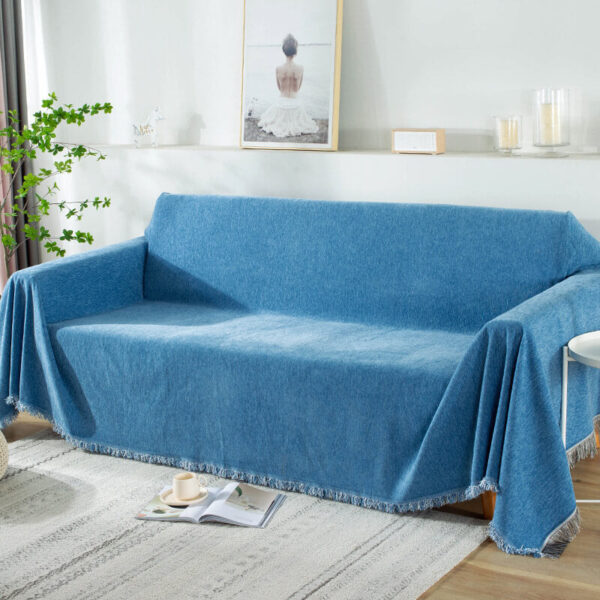 Staubdichte Sofaüberwürfe mit Quaste – Bild 8