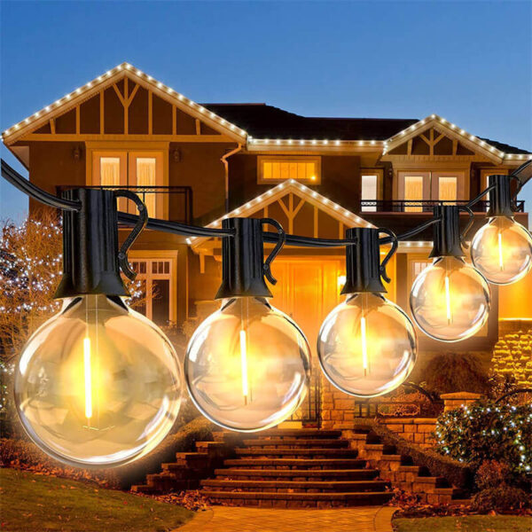 Wasserdichte Lichterketten für den Garten – Bild 3