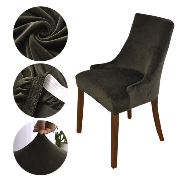 Velvet Wing Chair Covers