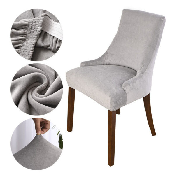 Velvet Wing Chair Covers