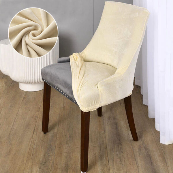 Velvet Wing Chair Covers