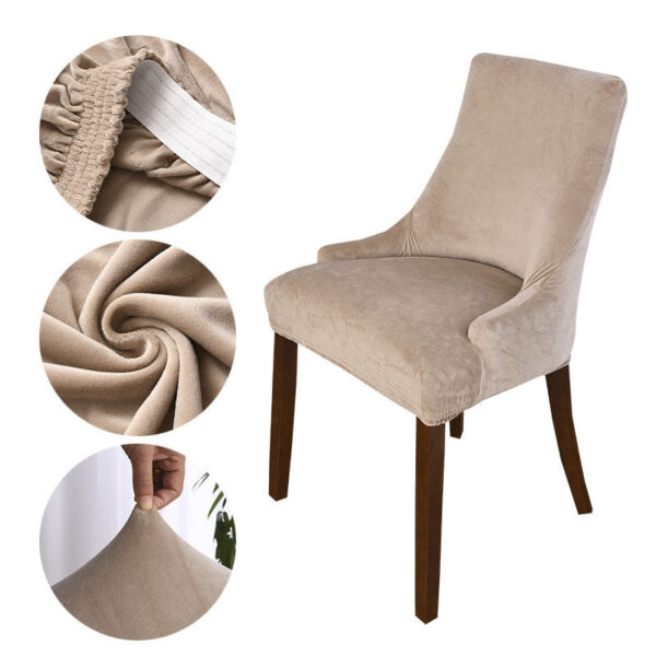 Velvet Wing Chair Covers