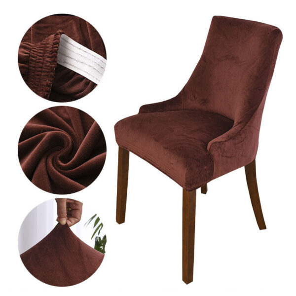 Velvet Wing Chair Covers