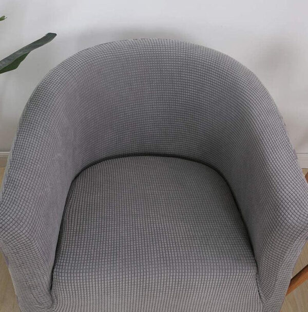 Hohe Stretch 1-Stück Jacquard Clubsesselbezug für das Wohnzimmer – Bild 12