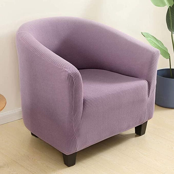 Hohe Stretch 1-Stück Jacquard Clubsesselbezug für das Wohnzimmer – Bild 7