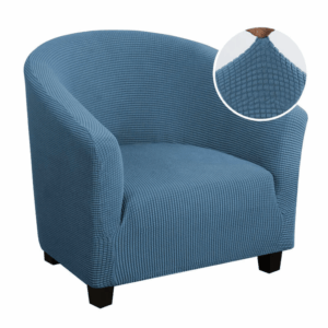 Hohe Stretch 1-Stück Jacquard Clubsesselbezug für das Wohnzimmer