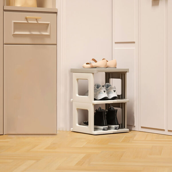 Schmales Schuhregal faltbar – Bild 4