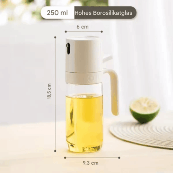 Ölsprühflasche 250 ml – Robustes und Stilvolles Design für die Küche – Bild 5