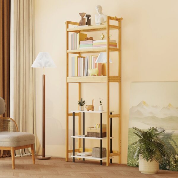 Badezimmer Platzsparer - 3 stöckiges Bambus Regal – Bild 3