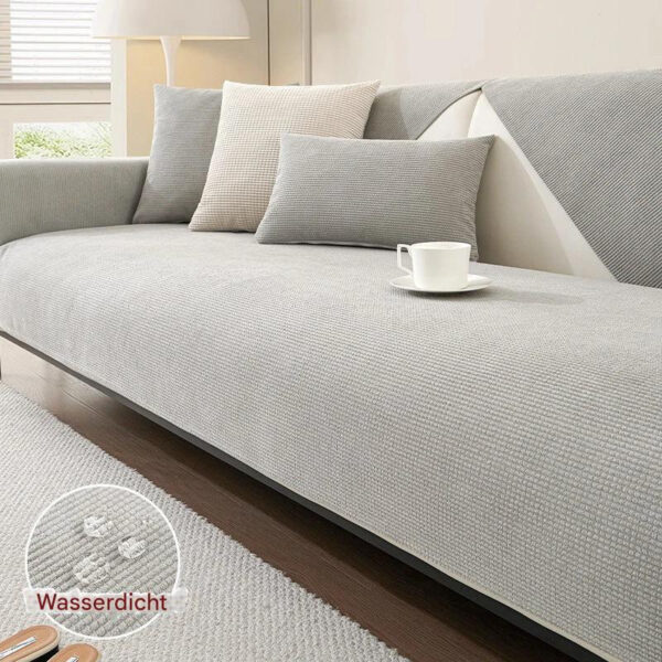 Wasserdichte Sofa-Abdeckung | Rutschfeste Baumwolltuch-Abdeckung – Bild 7