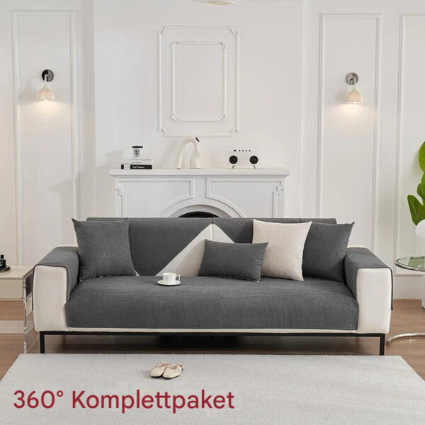 Wasserdichte Sofa-Abdeckung | Rutschfeste Baumwolltuch-Abdeckung – Bild 8