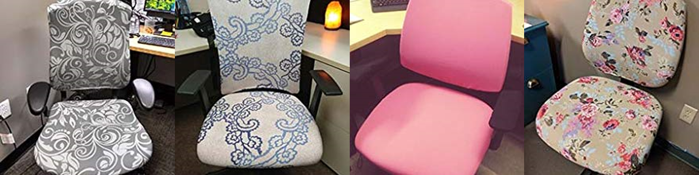 Computer Office Chair Cover - Protective & Stretchable Universal Chair Covers Stretch Rotating Chair Slipcover