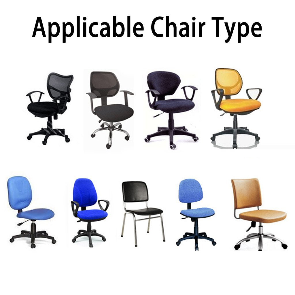 Computer Office Chair Cover - Protective & Stretchable Universal Chair Covers Stretch Rotating Chair Slipcover