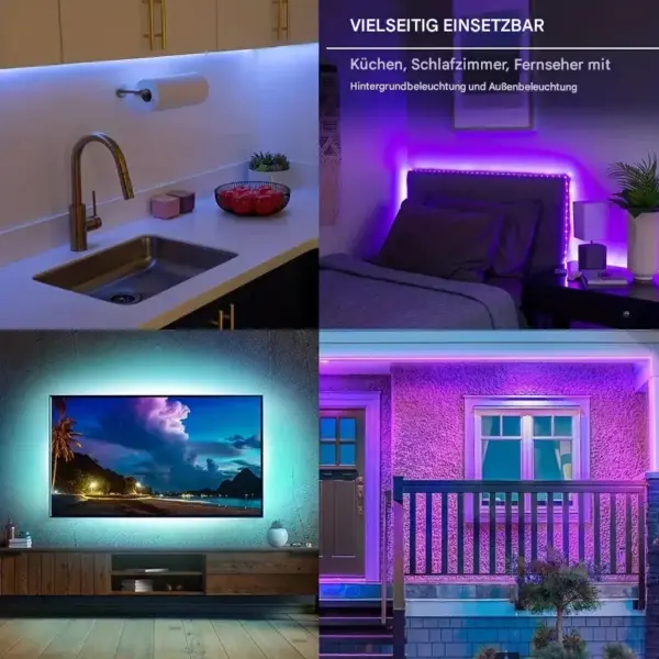 5M LED-Farbwechsel-Lichtstreifen – Perfekt für jede Gelegenheit! – Bild 2
