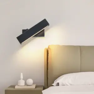 Moderne LED-Wandleuchte, 350° drehbar