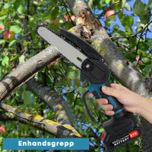 Alternative view of Kabellose Mini-Kettensäge mit 2 Akkus