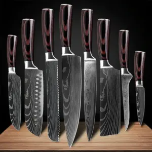 Alternative view of Professionelles Set japanischer Messer