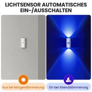 LED Nachtlicht mit Bewegungsmelder – Kabellos, Magnetisch & RGB – Bild 4